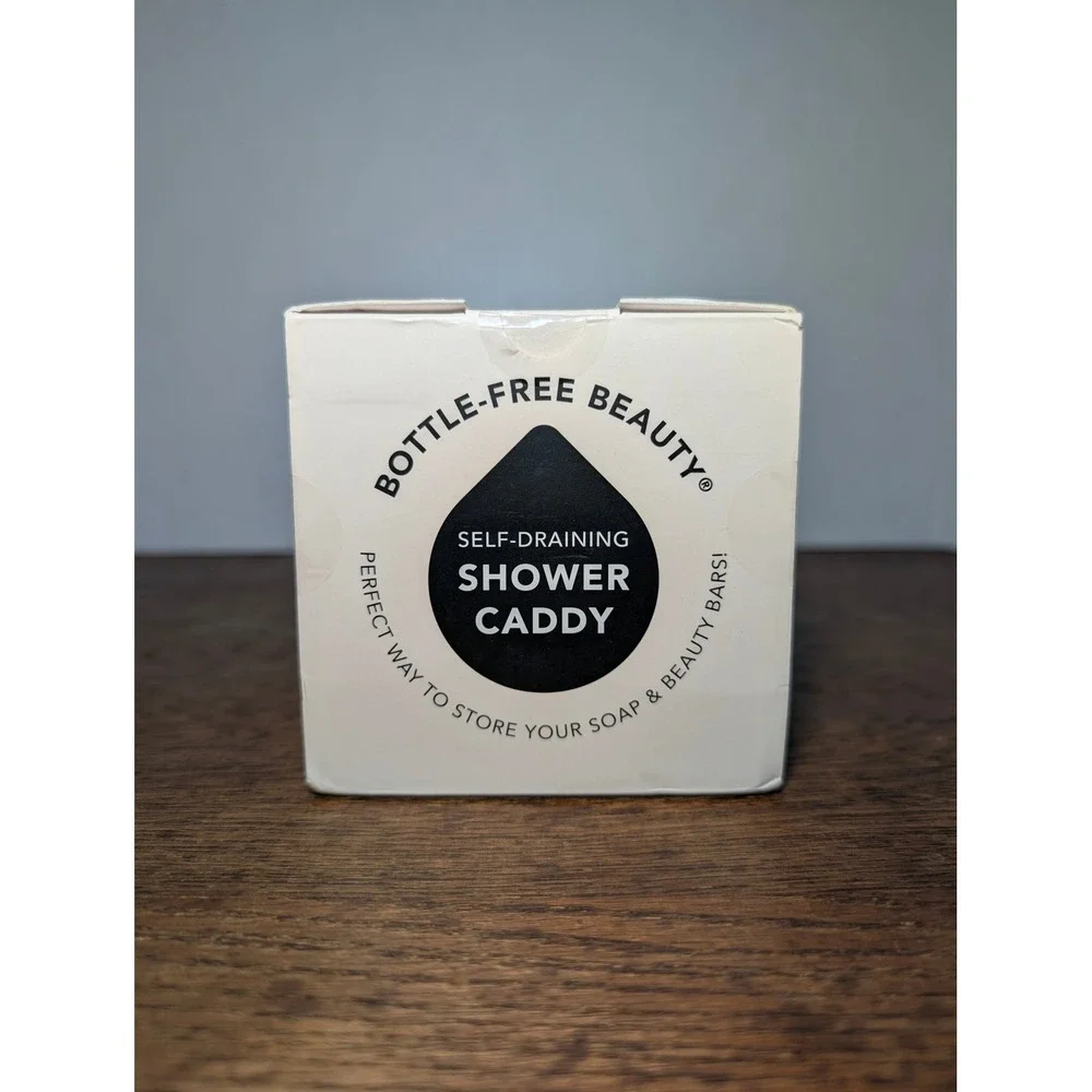 Kitsch Shower Caddy Unisex OS Black New Self-Draining Rust-Proof Organizer